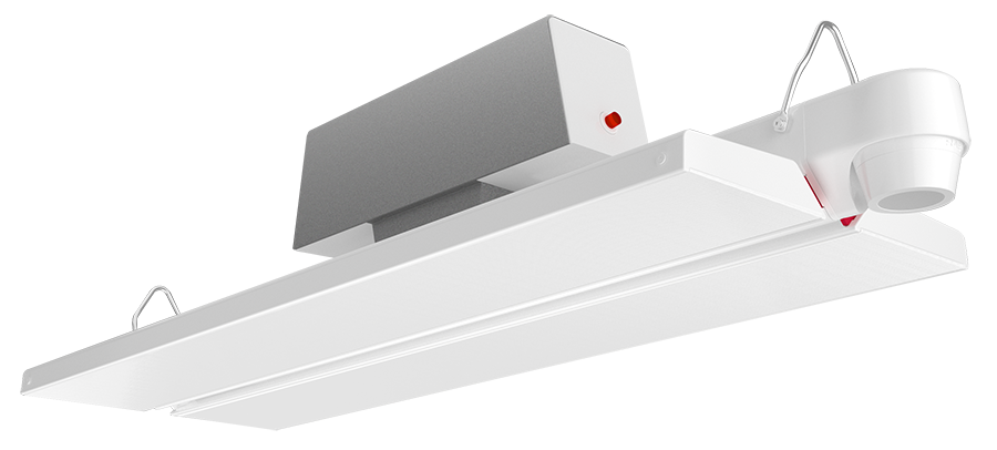 RAB Lighting Arbay, 160/120/80W, CCT Selectable, Motion Sensor, Battery Backup, White, ARS/MVS/E