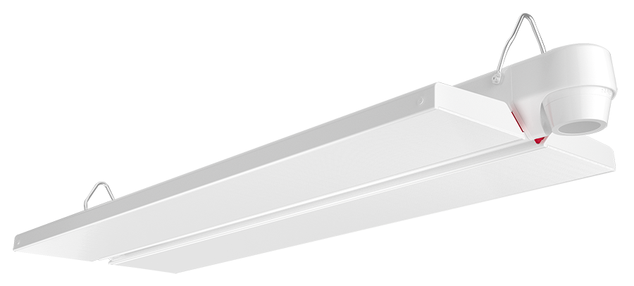 RAB Lighting Arbay, 160/120/80W, CCT Selectable, Motion Sensor, White, ARS/MVS