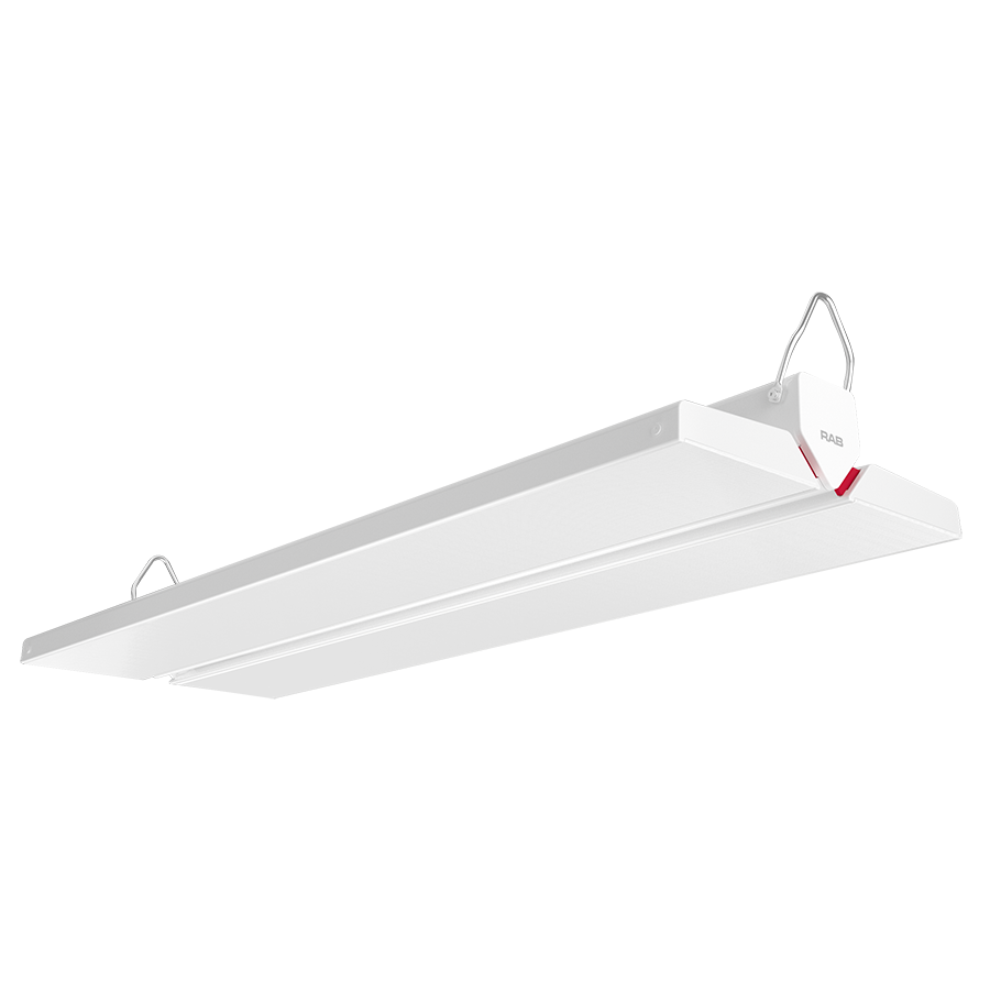 RAB Lighting AEROBAY S Field-Adjustable LED High Bay, 160W, 4K / 5K, 480V, ARS/480