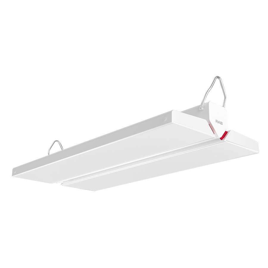 RAB Lighting AEROBAY XS Field-Adjustable LED High Bay, 95W, 4K / 5K, 120-277V, ARXS