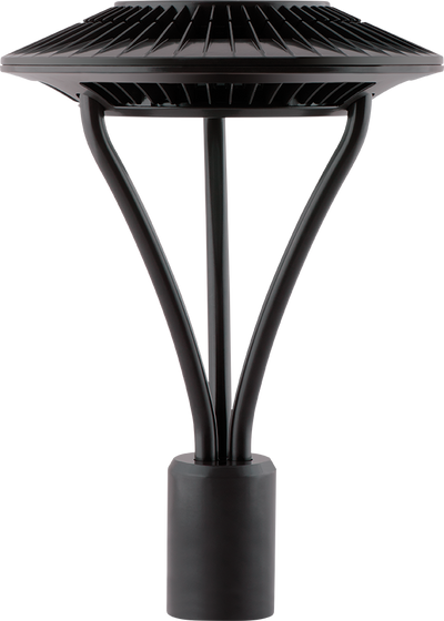 RAB Lighting 52 Watt Circular LED Area Light, Type V, 4000K, 5,793 Lumens, 120-277V, Bronze, ALED5T52N