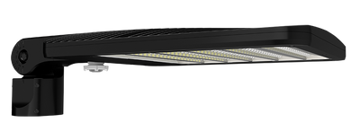 RAB Lighting ALED T2 Area Light, 170/220/260W, 5000K, 120-277V, Wattstop 20 Ft. Lens, Black, ALEDL2TSFB/WS2