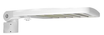 RAB Lighting ALED Area Light, 170/220/260W, 4000K, 480V, WattStop 40 Ft. Lens, White, ALEDLATSFNW/480/WS4