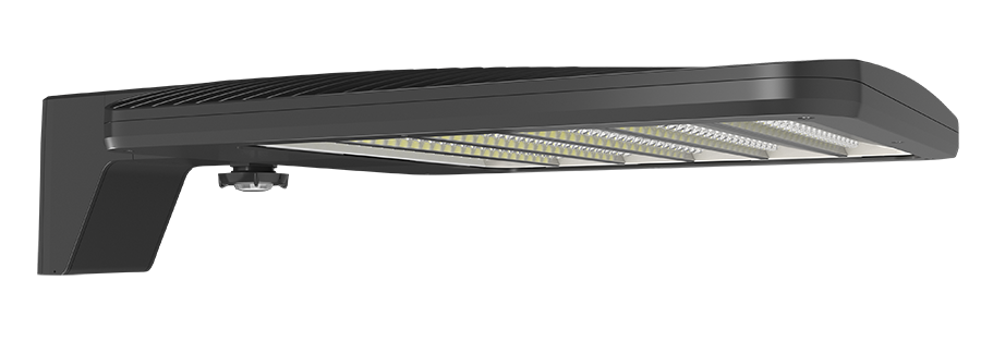 RAB Lighting ALED Area Light, 170/220/260W, 5000K, 480V, WattStop 40 Ft. Lens, Bronze, ALEDL5T/480/WS4