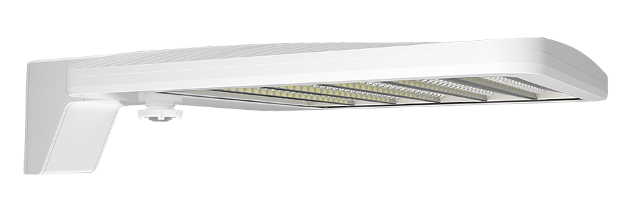 RAB Lighting ALED Area Light, 170/220/260W, 5000K, Wattstop 40 ft., White, ALEDL3TW/WS4