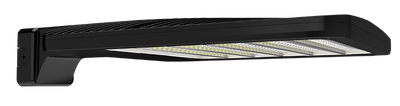 RAB Lighting ALED LED Area Light, Type III, Wall Mount, 4000K, 24,855 thru 37,050 Lumens, 120-277V, Black, ALEDL3TWMNB