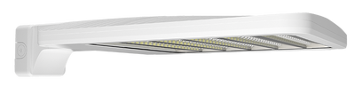 RAB Lighting ALED LED Area Light, Type III, Wall Mount, 4000K, 24,855 thru 37,050 Lumens, 120-277V, White, ALEDL3TWMNW