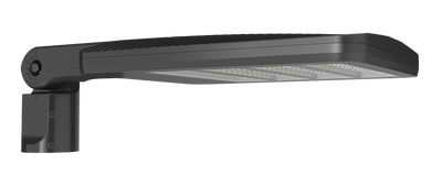 RAB Lighting ALED LED Area Light, Auto-Dealership Optics, Slipfitter Mount, 4000K, 10,940 thru 19,991 Lumens, 120-277V, Bronze, ALEDMATSFN