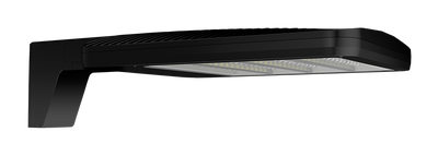 RAB Lighting ALED LED Area Light, Type III, Universal Pole Mount, 7-Pin Receptacle, 4000K, 10,765 thru 19,672 Lumens, 120-277V, Black, ALEDM3TNB/7PR