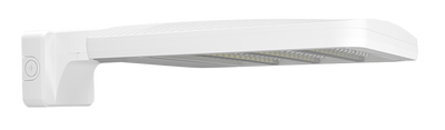RAB Lighting ALED LED Area Light, Type III, Wall Mount, 4000K, 10,765 thru 19,672 Lumens, 120-277V, White, ALEDM3TWMNW