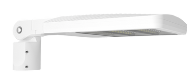 RAB Lighting ALED LED Area Light, Type IV, Slipfitter Mount, 5000K, 5,822 thru 10,936 Lumens, 120-277V, White, ALEDS4TSFW