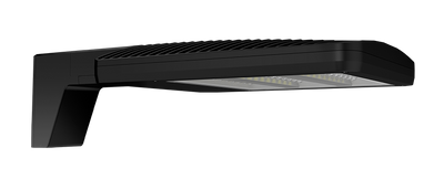 RAB Lighting ALED LED Area Light, Type V, Universal Pole Mount, 5000K, 6,201 thru 11,647 Lumens, 120-277V, Black, ALEDS5TB