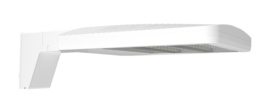 RAB Lighting ALED LED Area Light, Type III, Universal Pole Mount, 4000K, 5,650 thru 10,458 Lumens, 120-277V, White, ALEDS3TNW