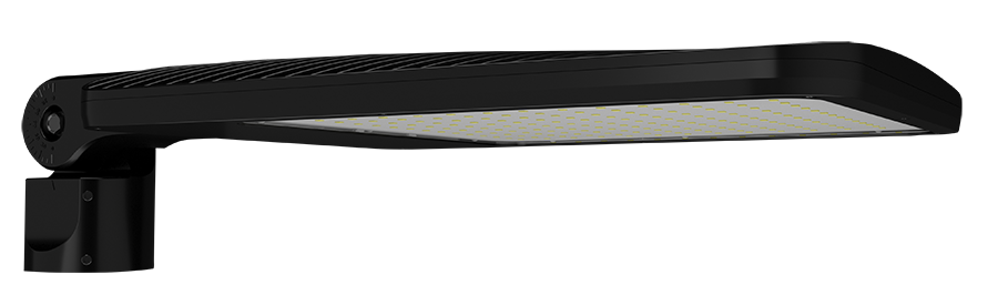 RAB Lighting ALED XL3, 300/345/385W, 4000K, 480V, Slipfitter, Black, ALEDXL3TSFNB/480