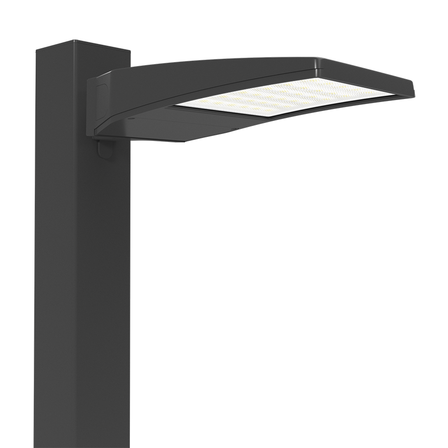 RAB Lighting ALEDXS Area Light, 32/24/16W, CCT Selectable, Adjustable Photocell, Bronze, ALEDXS