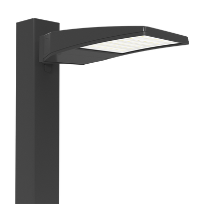 RAB Lighting ALEDXS Area Light, 32/24/16W, CCT Selectable, Adjustable Photocell, Bronze, ALEDXS