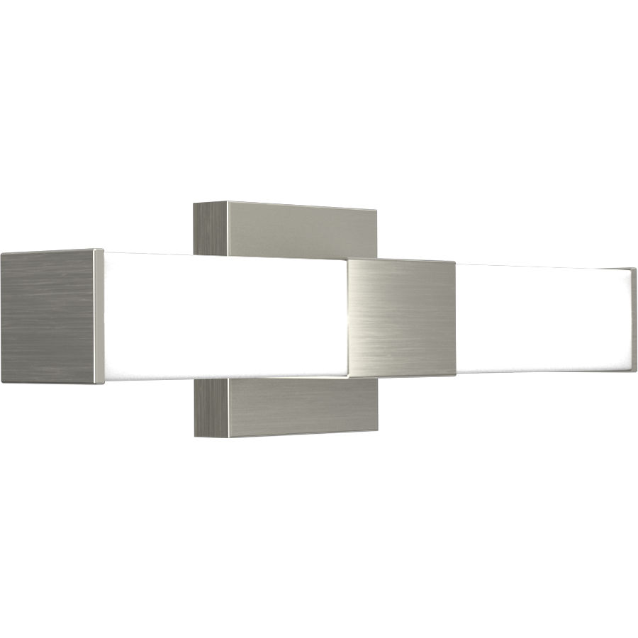 RAB Lighting Allure Vanity, 18 In. Square, 20W, CCT Selectable, TRIAC/ELV, Brushed Nickel, ALR-18SBN
