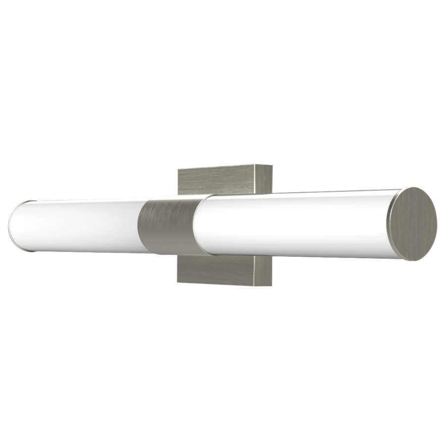 RAB Lighting Allure Vanity, 24 In. Round, 24W, CCT Selectable, TRIAC/ELV, Brushed Nickel, ALR-24RBN