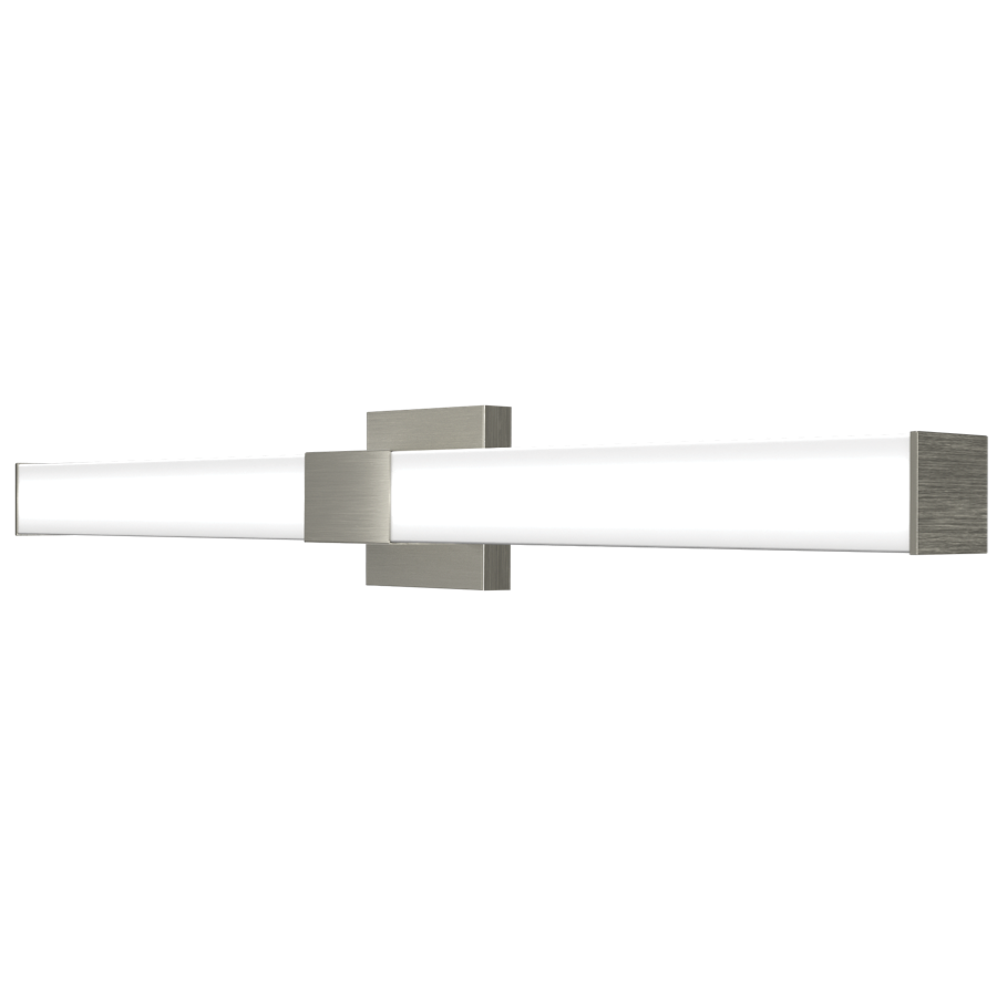 RAB Lighting Allure Vanity, 36 In. Square, 30W, CCT Selectable, TRIAC/ELV, Brushed Nickel, ALR-36SBN