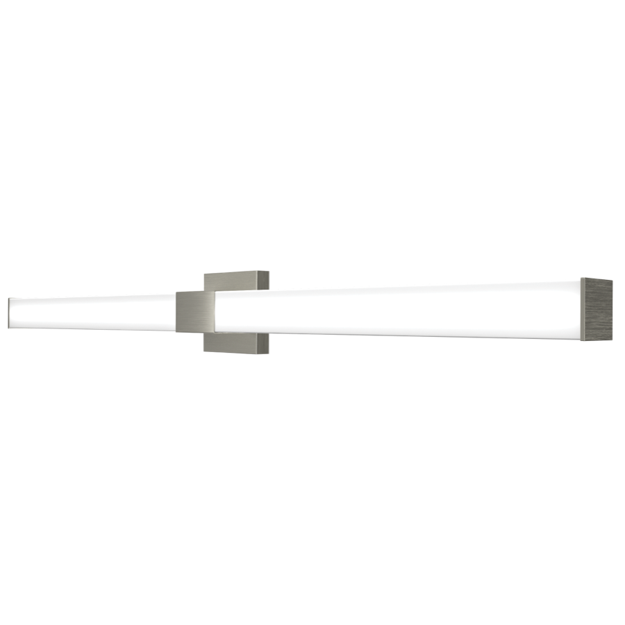 RAB Lighting Allure Vanity, 38W, CCT Selectable, 48 In. Square, TRIAC/ELV, Brushed Nickel, ALR-48SBN