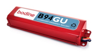 Bodine Emergency Fluorescent Ballast, 1-Lamp 18-42W 4-Pin CFL, 750 Lumens, B94CGUM