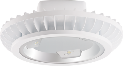 RAB Lighting 78 Watt BAYLED High Bay, 4000K, 11,392 Lumens, 120-277V, White, BAYLED78NW