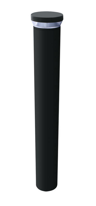 RAB Lighting 12 Watt 42" Round LED Bollard, 90° Pattern, 4000K, 629 Lumens, 120-277V, Bronze, BLEDR12N
