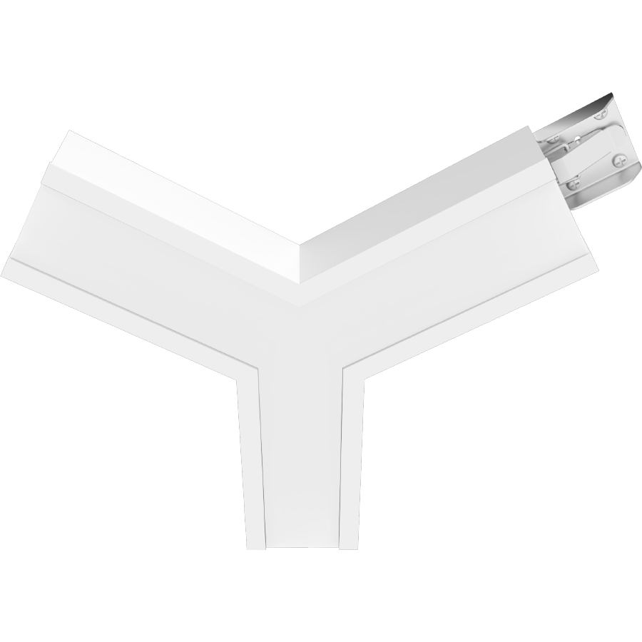 RAB Lighting BOA Recessed Y Connector Module, White, BOA-RY