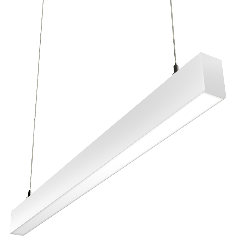 RAB Lighting BOA 3' Downlight, 30/21/18/15/8W, CCT Selectable, White, BOA3PW