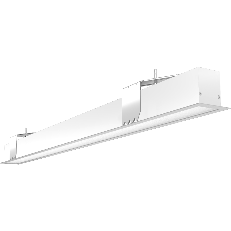 RAB Lighting BOA 3' Downlight, 30/21/18/15/8W, CCT Selectable, Recessed, White, BOA3R