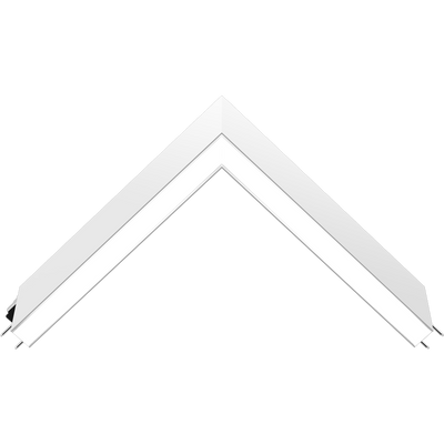 RAB Lighting BOAE L Connector Module, White, BOAE-L