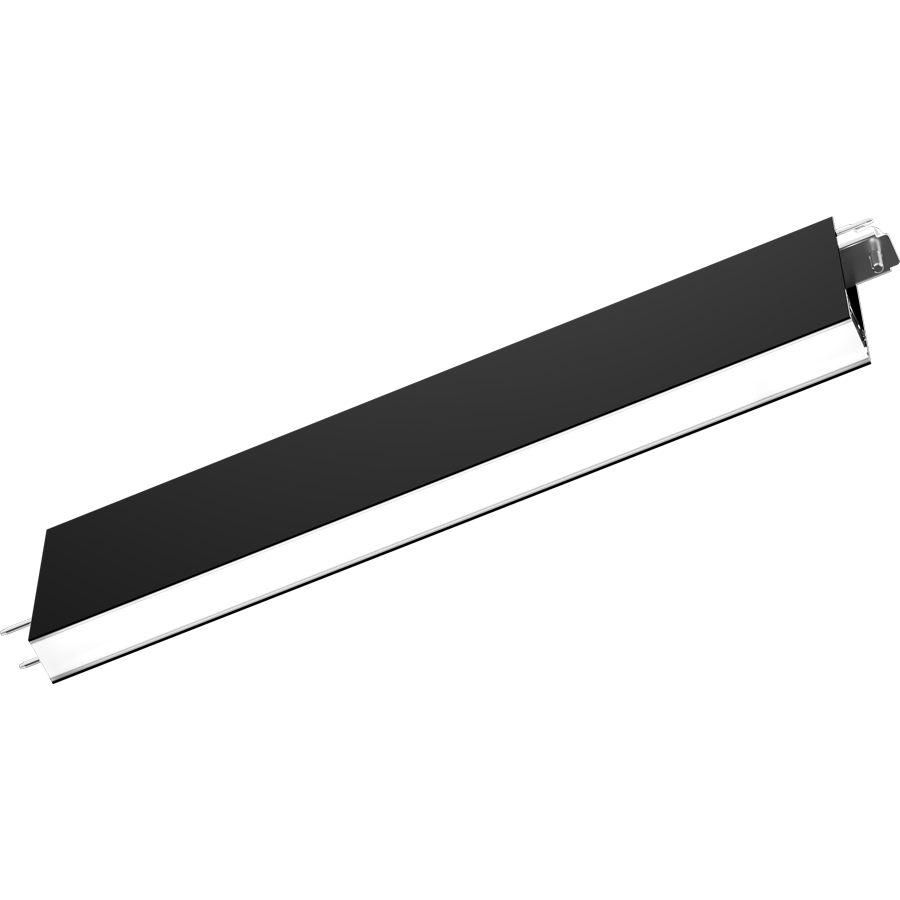 RAB Lighting BOAE Connector Module, 1 Ft., Black, BOAE-S/B