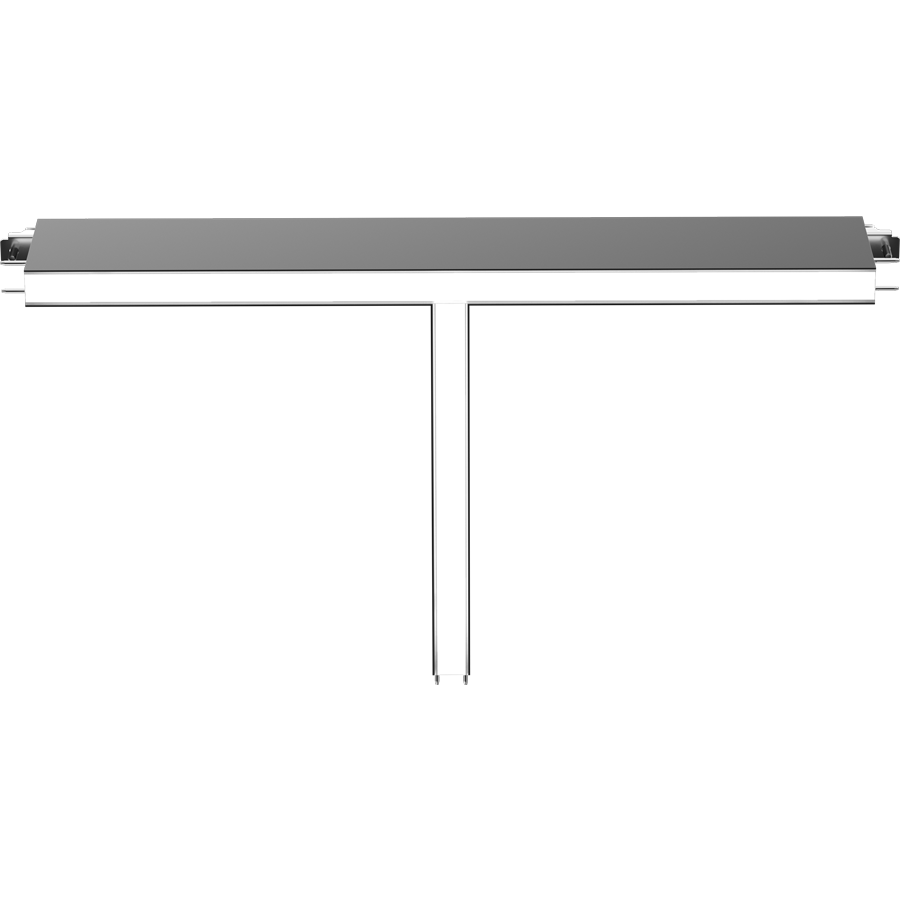 RAB Lighting BOAE T Connector Module Downlight, Silver, BOAE-T/S