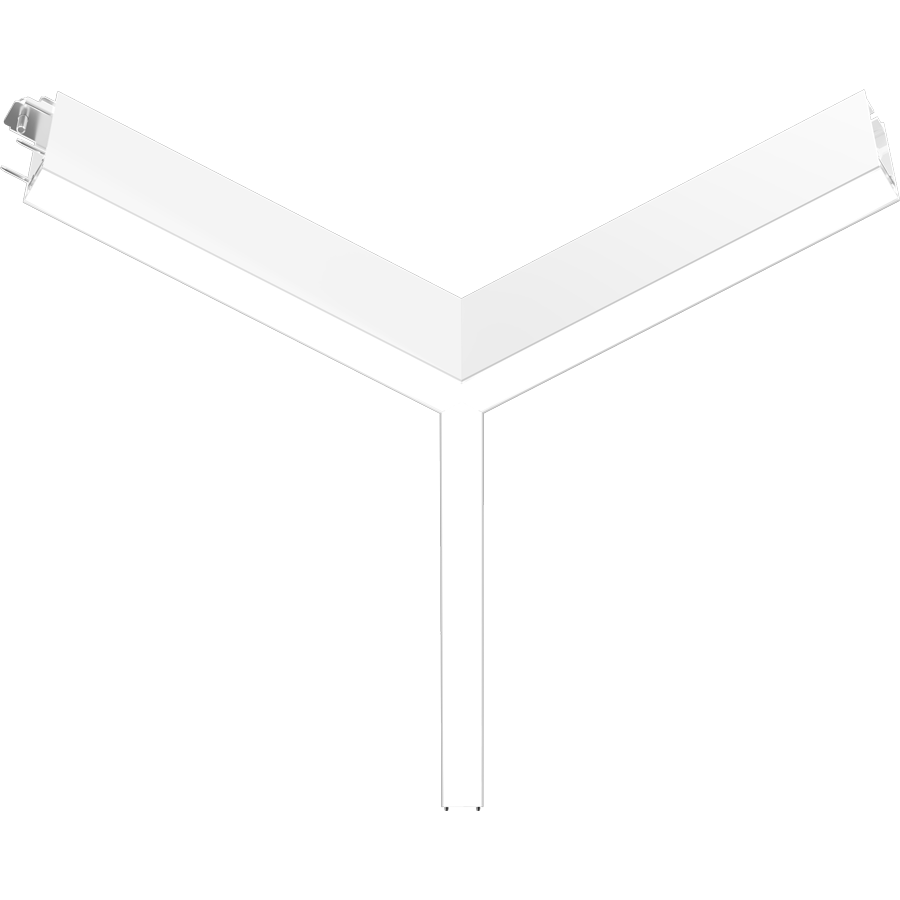 RAB Lighting BOAE Y Connector Module, White, BOAE-Y