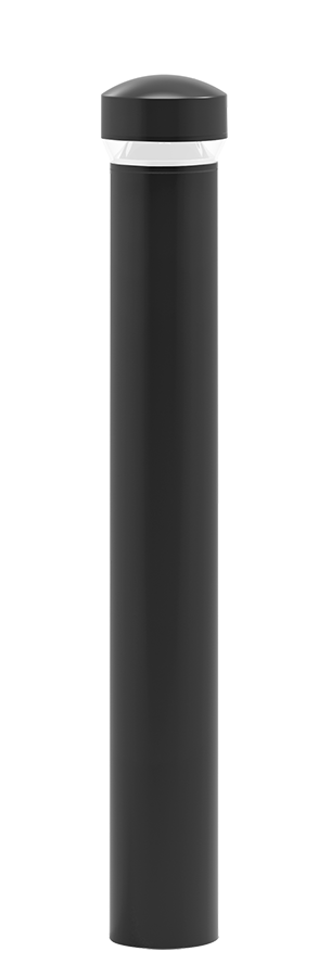 RAB Lighting Bollard Dome, 18W, 3000K, Dimmable, 42 In., Bronze, BDLEDR18Y/D10