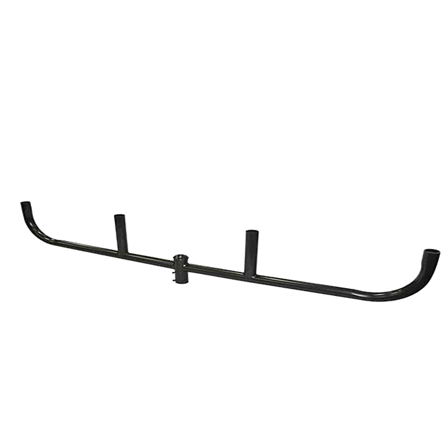 RAB Lighting Bullhorn Bracket, Four-Light Inline, 30 In. Spacing, Bronze, BULL4L