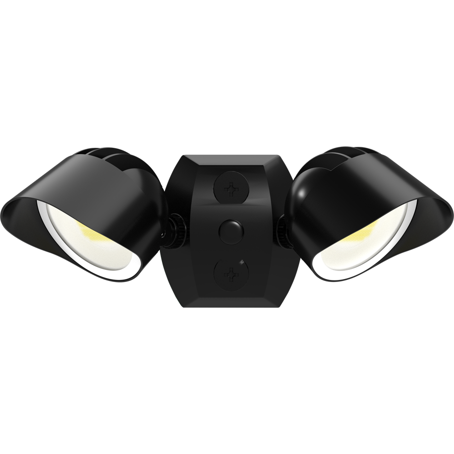 RAB Lighting Bullet Kit, 40/30/20W, CCT Selectable, 120V, Field-Adjustable, Black, BULLET2X20B