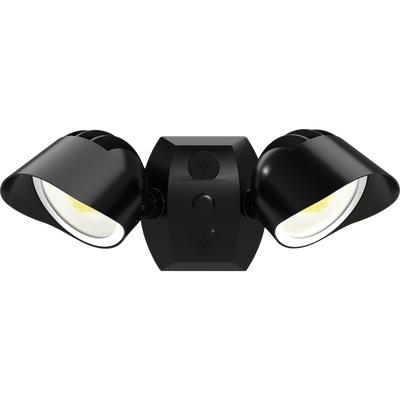 RAB Lighting Bullet Kit, 40/30/20W, CCT Selectable, 120V, Field-Adjustable, Black, BULLET2X20B