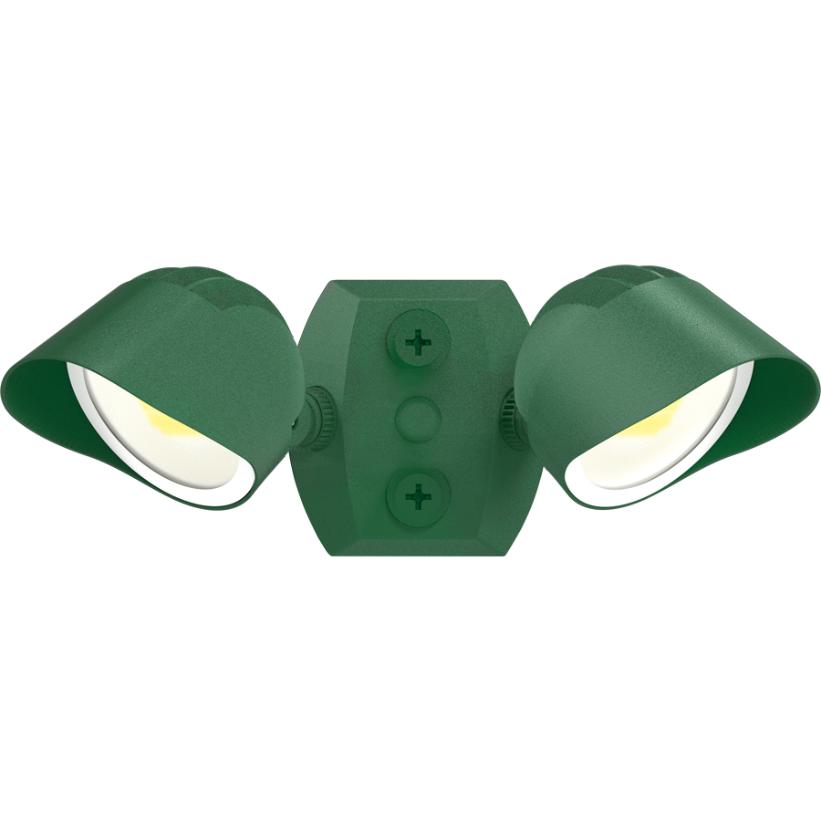 RAB Lighting Bullet Kit, 24/18/12W, CCT Selectable, 120V, Field-Adjustable, Verde Green, BULLET2X12VG