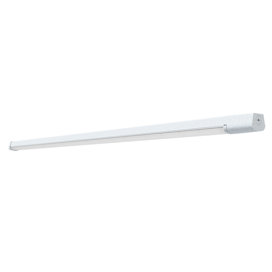 RAB Lighting CS4 Strip, 4 Ft., 36/27/18W, CCT Selectable, Microwave Sensor, Seashell, CS4/MVS