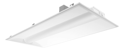 RAB Lighting C-SWISH 2x4 LED Troffer, 36W | 30W | 20W, CCT Selectable, BATTERY BACKUP, 120-277V, C-SWISH2X4/E