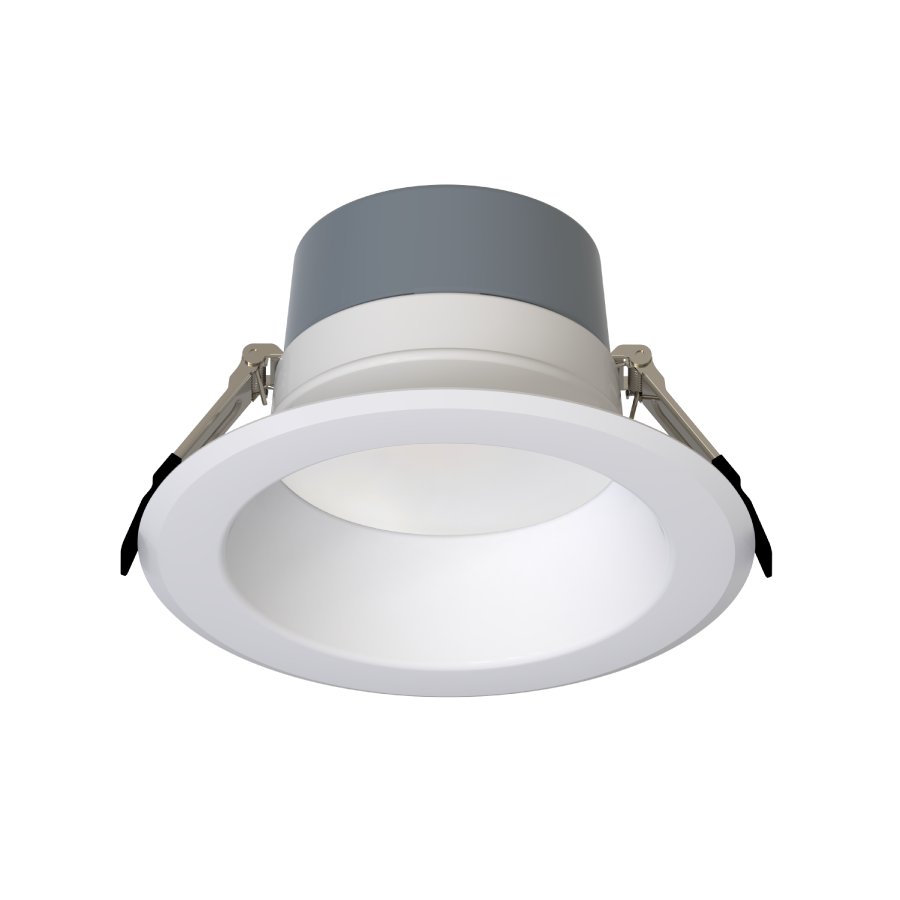 RAB Lighting LC Blue Commercial Downlight, 4 In., 11W, CRI90, CCT Selectable, 120-277V, White, C411/LCB