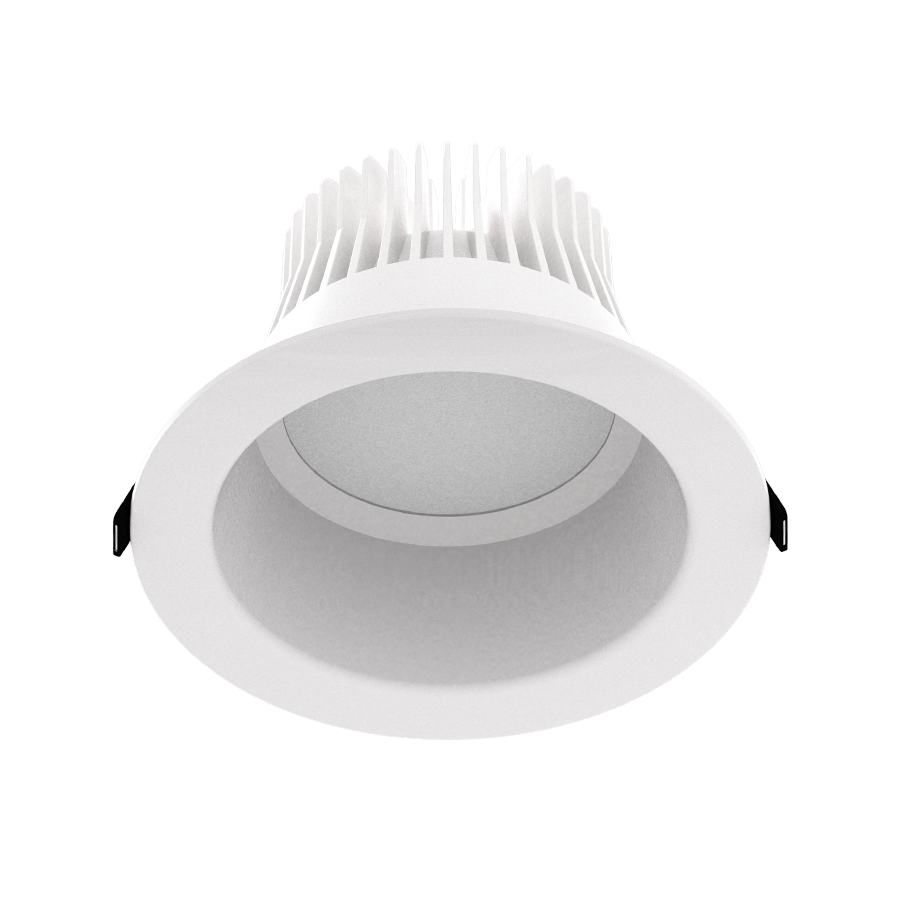 RAB Lighting 8" 82 Watt LED High Output Downlight, 0-10V Dimming, 5000K, 8,120 Lumens, 120-277V, C8R82850UNVW