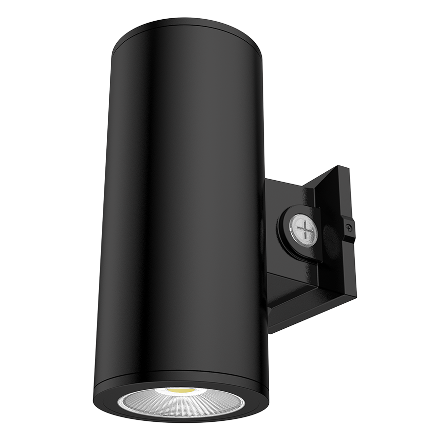 RAB Lighting CD34 Cylinder Wall, 36W, RGB, CRI90, 120-277V, Black, CD34-6WK/RGB