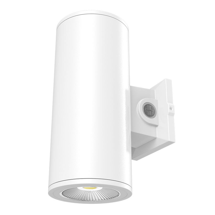 RAB Lighting CD34 Cylinder Wall, 36W, RGB, CRI90, 120-277V, White, CD34-6WW/RGB