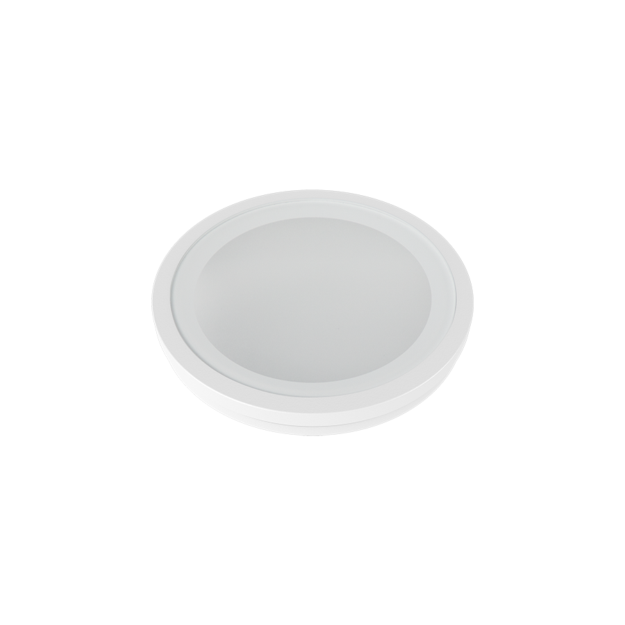RAB Lighting CD34 Frosted Lens, 3 In., White, CD34LENS-3FRW