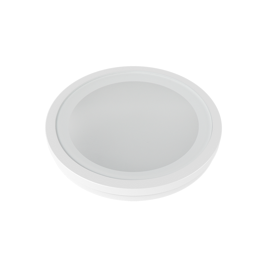 RAB Lighting CD34 Frosted Lens, 4 In., White, CD34LENS-4FRW