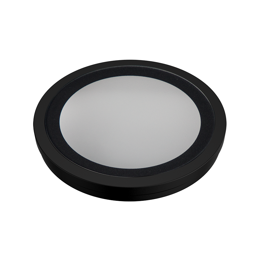 RAB Lighting CD34 Frosted Lens, 6 In., Black, CD34LENS-6FRK