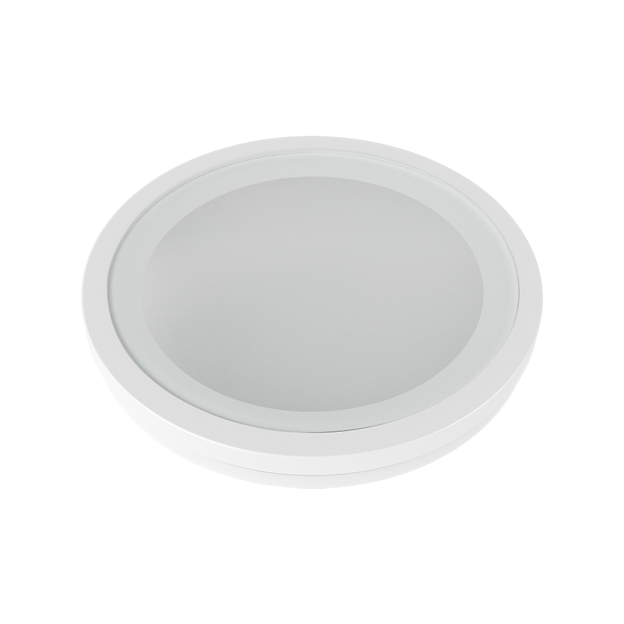RAB Lighting CD34 Frosted Lens, 6 In., White, CD34LENS-6FRW