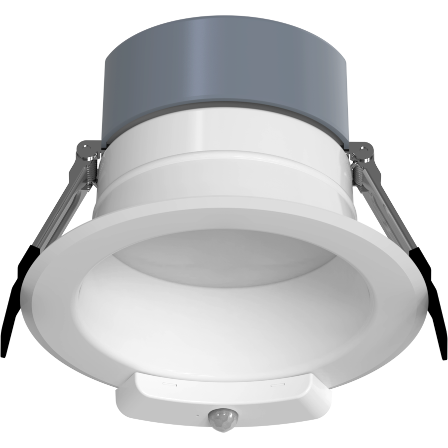 RAB Lighting CR4 LC Blue, 12W, CCT Selectable, CRI90, 120-277V, PIR & PC, White, CR4/LCBS